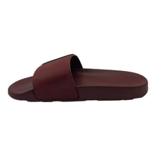 Load image into Gallery viewer, Bally Saxor 6219587 Men's Garnet Rubber Slide Sandals MSRP $220
