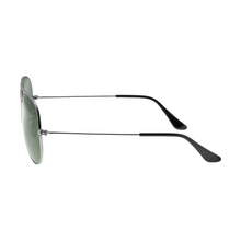 Load image into Gallery viewer, Ray-Ban RB3025 W0879 Polished Gunmetal Aviator Classic G-15 Green 58-14