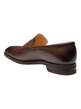 Load image into Gallery viewer, Bally Score 6203093 Men's Brown Leather Loafers MSRP $999