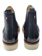 Load image into Gallery viewer, Bally Noiry 6300422 Men's Midnight Leather Boots MSRP $896