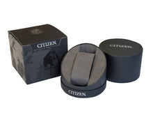 Load image into Gallery viewer, Citizen Eco-Drive Peyten Mens Black Dial Bracelet Watch BM7107-50E MSRP $475