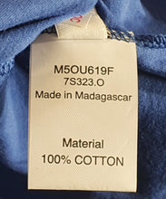 Load image into Gallery viewer, Bally 6240604 Men's Blue Cotton Printed Logo T-Shirt MSRP $290