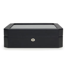 Load image into Gallery viewer, Wolf 4584029 Windsor 10 Piece Watch Box in Black & Grey MSRP $315
