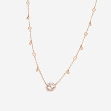 Load image into Gallery viewer, Gucci 18K Rose Gold & Diamond Pendant Necklace YBB729402001 MSRP $3,450