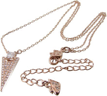 Load image into Gallery viewer, Swarovski Funk 5241276 Rose Gold Plated & Crystal Pendant Necklace MSRP $99