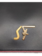 Load image into Gallery viewer, Salvatore Ferragamo Firenze Men's 728058 Black Clutch MSRP $850