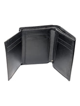 Load image into Gallery viewer, Tumi Nassau SLG Men's Vertical Zip Coin Case Black Leather Wallet MSRP $330