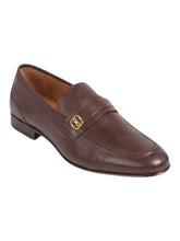 Load image into Gallery viewer, Bally Sadei 6304978 Men's Ebano Embellished Leather Loafers MSRP $820