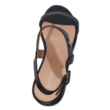 Load image into Gallery viewer, Bally Carlas 6234087 Women's Black Lamb Leather Flat Sandals MSRP $695