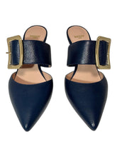 Load image into Gallery viewer, Bally Jemina 6238170 Women's Midnight Calf Leather Pumps Size 6.5 MSRP $790