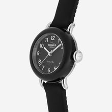 Load image into Gallery viewer, NEW SHINOLA Detrola Women's Pee Wee S0120213529 Black Watch 25mm MSRP $325