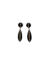 Load image into Gallery viewer, Konstantino Women's Silver, 18K Gold and Onyx Earring SKKJ614-314 MSRP $2040