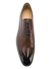 Load image into Gallery viewer, Bally Scolder 6231480 Men's Brown Calf Shiny Leather Oxford Shoes MSRP $1260