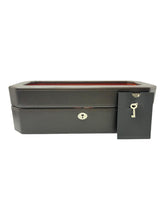 Load image into Gallery viewer, Wolf 458306 Windsor 5 Piece Watch Box in Brown & Orange MSRP $215