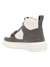 Load image into Gallery viewer, Bally Merryk 6301537 Men's Dark Mineral/White Leather Sneakers Size 11 MSRP $720