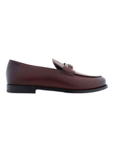 Load image into Gallery viewer, Bally Kelsy 6239763 Men's Heritage Red Plain Leather Loafers MSRP $830