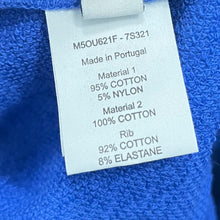 Load image into Gallery viewer, Bally 6240606 Unisex Blue Hooded Sweatshirt MSRP $375