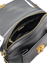 Load image into Gallery viewer, Salvatore Ferragamo Gancio 588521 Black Crossbody Bag MSRP $1825