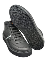 Load image into Gallery viewer, Bally Curter 6310048 Men's Black Leather High Top Sneakers MSRP $720