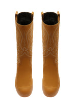 Load image into Gallery viewer, Bally Montana Women's 6302965 Brown Leather Knee-High Boots MSRP $1350