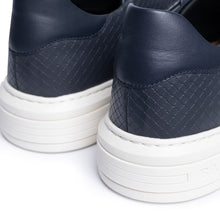 Load image into Gallery viewer, Bally Mirty 6238673 Men's Midnight Calf Leather Sneakers Size 12.5 MSRP $690