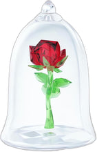 Load image into Gallery viewer, Swarovski Crystal Beauty and The Beast Enchanted Rose Figurine 5230478