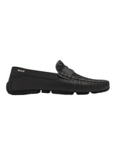 Load image into Gallery viewer, Bally Pilos 6303650 Men's Black Leather Driving Loafers MSRP $740