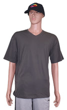 Load image into Gallery viewer, Bally 6301169 Men's Forest Green Cotton V-Neck Logo T-Shirt MSRP $290