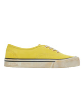 Load image into Gallery viewer, Bally Lyder 6304348 Men's Yellow Suede Leather Sneakers MSRP $680