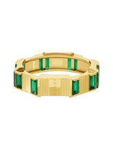 Load image into Gallery viewer, Gucci Link To Love 18K Gold and Tormaline Ring YBC7024140020 MSRP $3,960