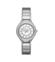 Load image into Gallery viewer, Michael Kors Kerry MK3441 Women's Silver-Tone Quartz 33mm Watch MSRP $275