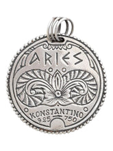 Load image into Gallery viewer, Konstantino Aries Carved Zodiac Pendant with Diamond and Chain MEKJ628-109 MSRP $1365