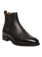 Load image into Gallery viewer, Bally Scavone 6203079 Men's Black Grained Leather Boots MSRP $1350