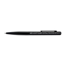 Load image into Gallery viewer, Swarovski Crystal Shimmer 5595667 Black Lacquered Ballpoint Pen MSRP $59