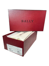Load image into Gallery viewer, Bally Nek 6222929 Men's Black Perforated Deer Grained Leather MSRP $780
