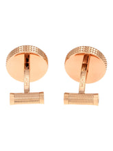 Load image into Gallery viewer, Montblanc 114779 Men's Round Soundbars Miles Davis Jazz Black Cufflinks MSRP $475