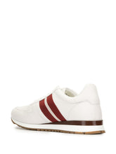 Load image into Gallery viewer, Bally Astel 6231539 Men's White Calf Plain Leather Sneakers MSRP $595
