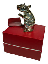 Load image into Gallery viewer, Baccarat 2813062 Crystal Zodiac Gold Mouse 2020 Figurine MSRP $320