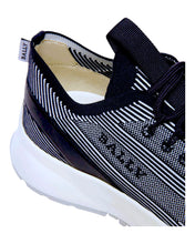 Load image into Gallery viewer, Bally Dean 6303305 Men's Dusty White/Midnight Fabric & Leather Size 11 MSRP $580