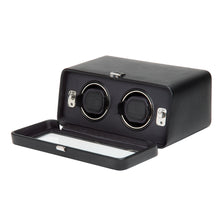 Load image into Gallery viewer, WOLF 4526029 Windsor Heritage Black Double Watch Winder MSRP $875