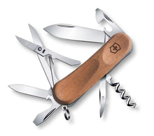 Load image into Gallery viewer, Victorinox Evowood 14 Swiss Army Walnut Pocket Knife 12 Functions 2.3901.63