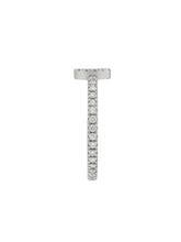 Load image into Gallery viewer, Gucci 18K White Gold Diamond Interlocking G Ring YBC6791130010 Size 6.75 MSRP $2700