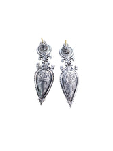 Load image into Gallery viewer, Konstantino Women's Silver, 18K Gold and Onyx Earring SKMK3112-298-CUT MSRP $1330