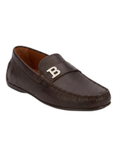 Load image into Gallery viewer, Bally Wolter.O 6301190 Men's Coffee Leather Driver MSRP $750