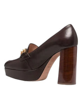 Load image into Gallery viewer, Bally Deasia 6239471 Women's Ebano Leather Pumps MSRP $862