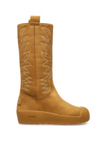 Load image into Gallery viewer, Bally Montana Women's 6302965 Brown Leather Knee-High Boots MSRP $1350