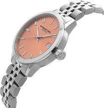 Load image into Gallery viewer, Raymond Weil Women's 5634-ST-80021 Freelancer Rose Quartz Watch 34mm MSRP $995