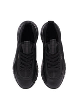 Load image into Gallery viewer, Bally Bikki 6234206 Men's Black Lamb Plain Leather Sneakers US 6 MSRP $560