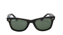 Load image into Gallery viewer, Ray-Ban RB2140 902 Original Wayfarer Polished Tortoise G-15 Sunglasses 50-22