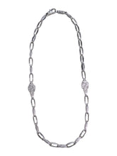 Load image into Gallery viewer, Konstantino Silver and Black Spinel Cross Necklace KOMK4672-292-20 MSRP $1150
